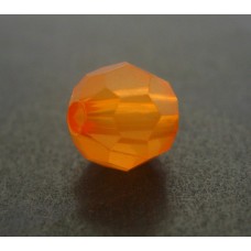 Acrylperle, 8mm, orange opal